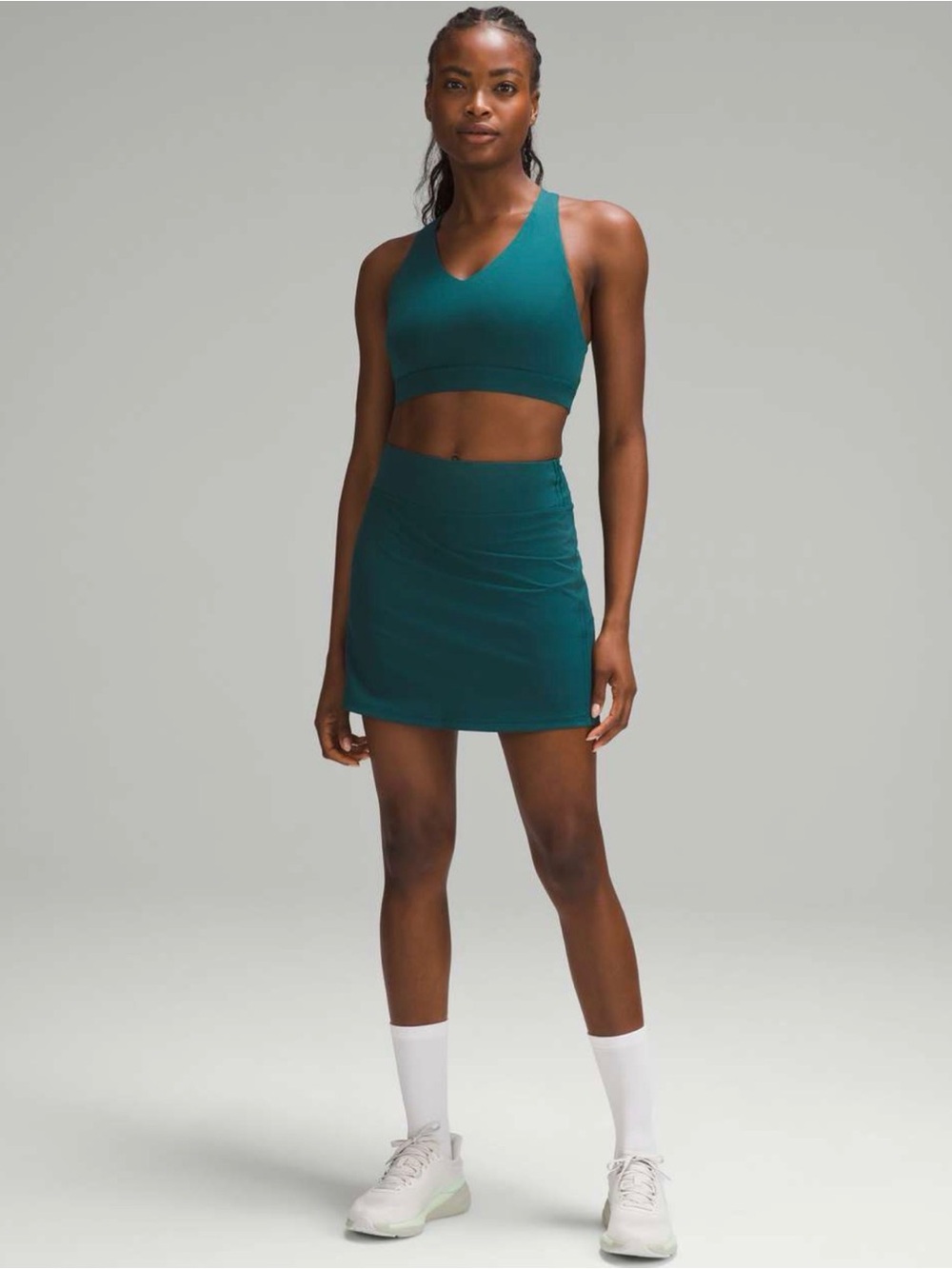 lululemon Envital Bra Medium Support, D/DD Cup (NWT) Storm Teal - Picture 4 of 7